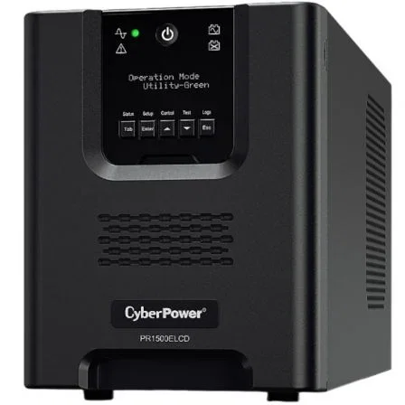 Cyberpower SAI Línea Interactiva PR1500ELCD 1500VA 1350W Onda Senoidal Pura Formato Torre Cyberpower SAI Línea Interactiva PR1500ELCD 1500VA 1350W Onda Senoidal Pura Formato Torre
